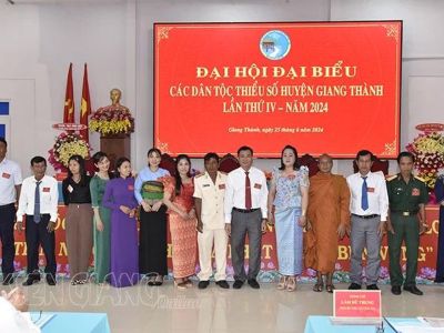 Đại hội đại biểu các dân tộc thiểu số huyện Giang Thành