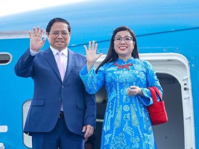 Thủ tướng Phạm Minh Chính và Phu nhân lên đường thăm Hàn Quốc