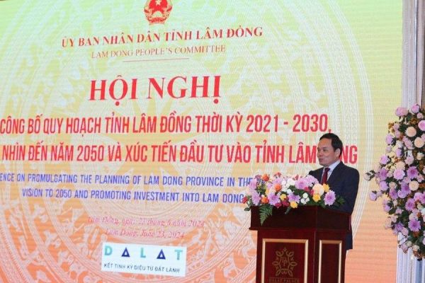 Công bố quy hoạch tỉnh Lâm Đồng thời kỳ 2021-2030