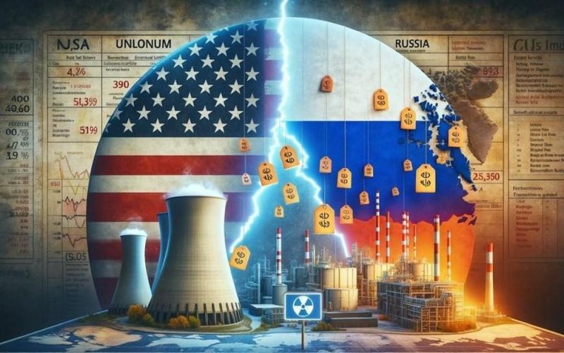 Quan chức Ukraine 'tổng tấn công' Nga trên mạng xã hội, đồng loạt ủng hộ Mỹ mạnh tay hơn lệnh trừng phạt uranium