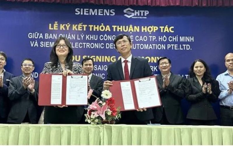 Siemens hợp tác với Khu công nghệ cao TP.HCM đào tạo nhân lực vi mạch bán dẫn