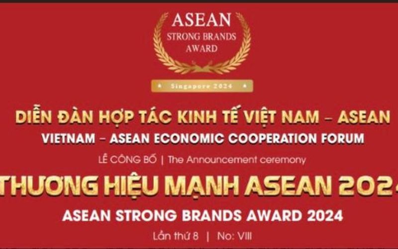 Tổ chức Diễn đàn hợp tác kinh tế Việt Nam – ASEAN & Lễ công bố Thương hiệu Mạnh ASEAN 2024