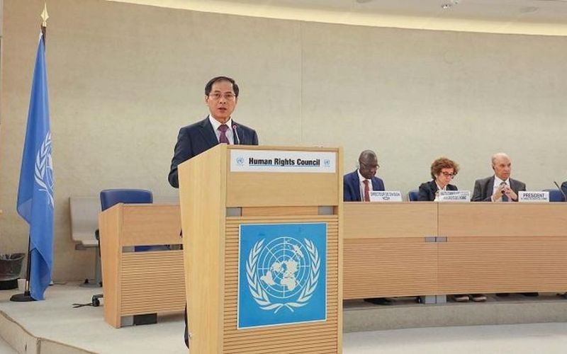 Việt Nam chủ động, tích cực thúc đẩy các giá trị nhân quyền toàn cầu