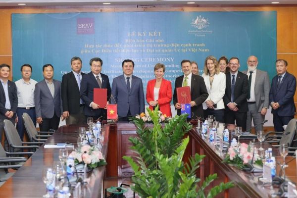 Australia và Việt Nam hợp tác hỗ trợ phát triển thị trường điện cạnh tranh