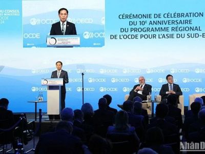 Bộ trưởng Ngoại giao Bùi Thanh Sơn dự Hội nghị Hội đồng Bộ trưởng OECD năm 2024