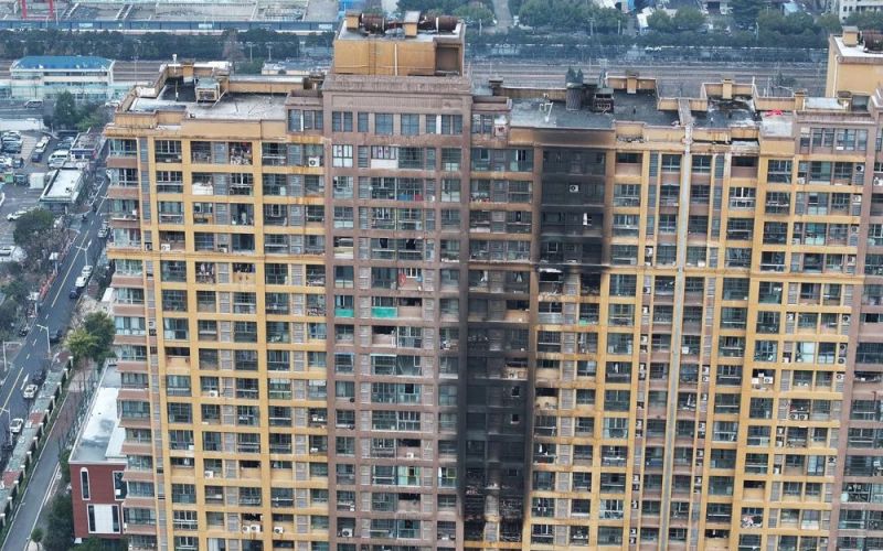 Cháy chung cư ở Trung Quốc, ít nhất 15 người thiệt mạng