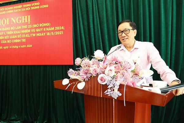 Hội nghị Ban chấp hành Đảng bộ Ngân hàng Chính sách xã hội Trung ương lần thứ 23