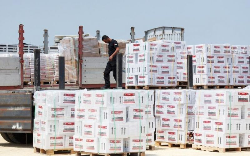 Israel mở lại cửa khẩu Erez cho phép viện trợ vào phía Bắc Gaza