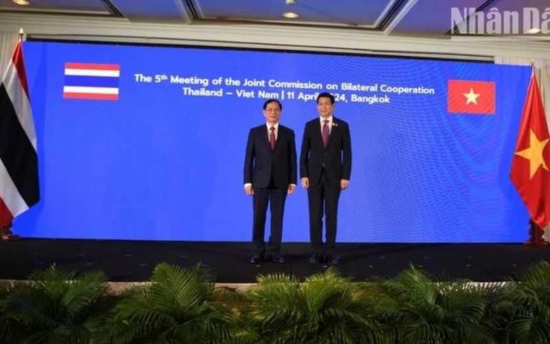 Kỳ họp lần 5 Ủy ban hỗn hợp về hợp tác song phương Việt Nam-Thái Lan