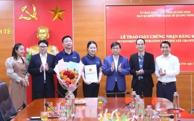 Quảng Ninh: Thêm 2 dự án FDI với tổng mức đầu tư trên 330 triệu USD được trao chứng nhận đầu tư