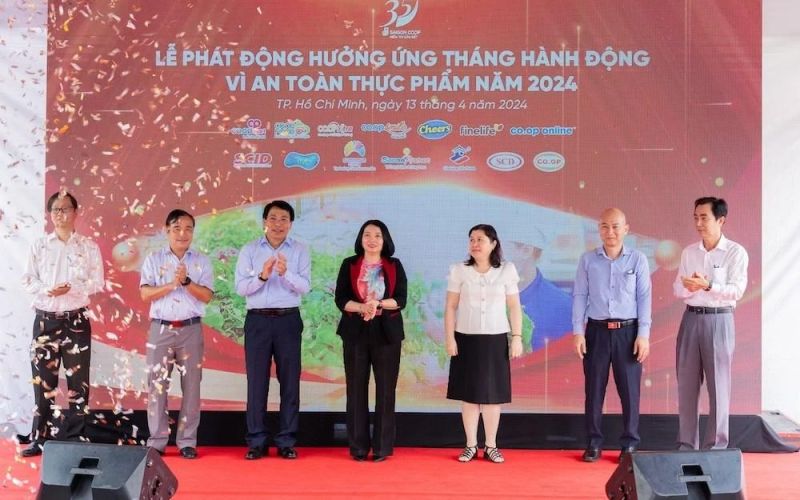 Saigon Co.op hưởng ứng 'Tháng hành động vì An toàn thực phẩm' năm 2024