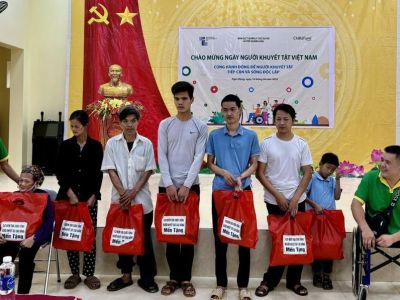 Tổ chức hoạt động nhân Ngày người khuyết tật Việt Nam tại huyện Quảng Hòa