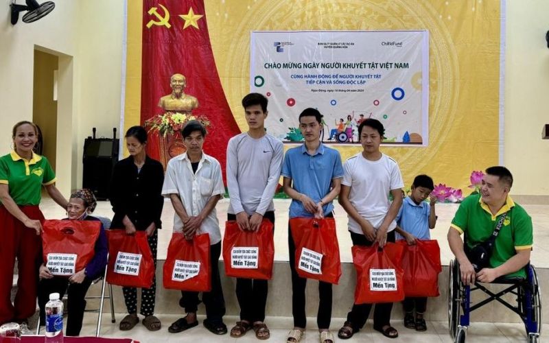 Tổ chức hoạt động nhân Ngày người khuyết tật Việt Nam tại huyện Quảng Hòa