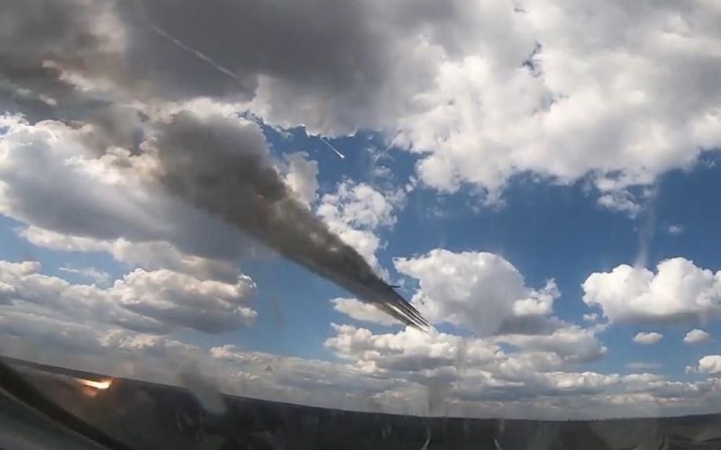 Video cường kích Su-25 Nga nã tên lửa vào vị trí quân Ukraine