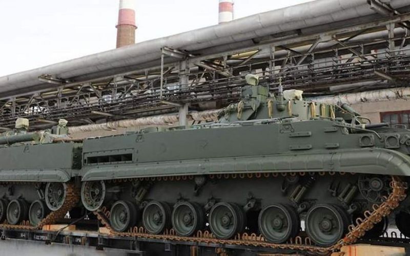 Video lô xe chiến đấu bộ binh BMP-3 được bàn giao