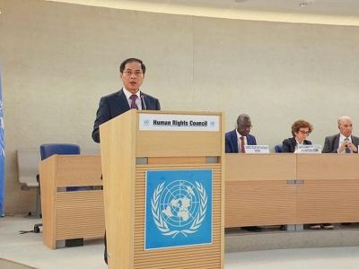 Việt Nam chủ động, tích cực thúc đẩy các giá trị nhân quyền toàn cầu