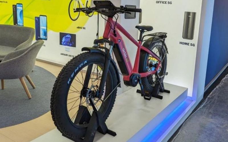 Xe đạp điện eBike hỗ trợ 5G đầu tiên trên thế giới hỗ trợ AI