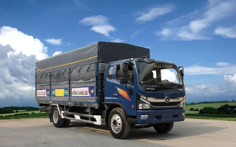 Xe tải Đồng vàng D8 - Mẫu xe được thiết kế tối ưu cho vận chuyển hàng hóa
